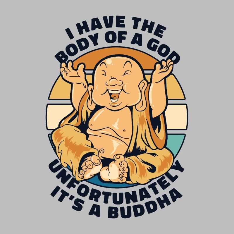 Ich habe den Körper einer buddhistischen Gott-Symbol-Statue