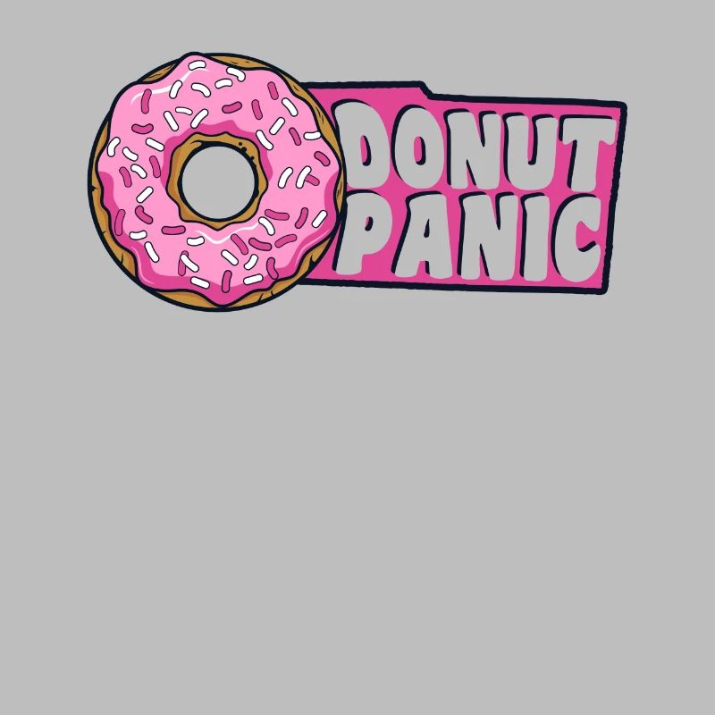 Donut Panic Doughnut Glazed Maker Lover Donut