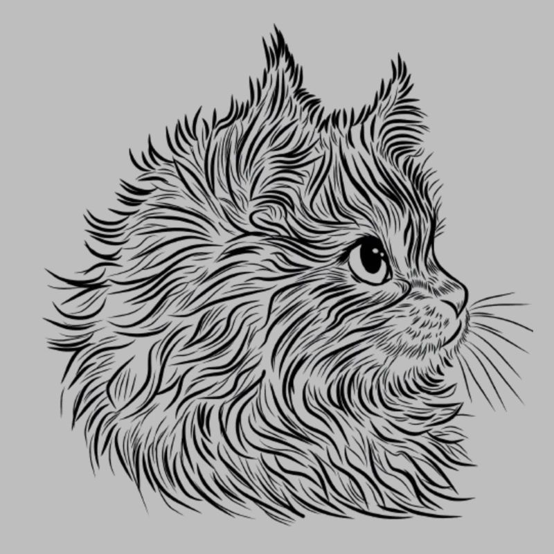 Lineart de chat
