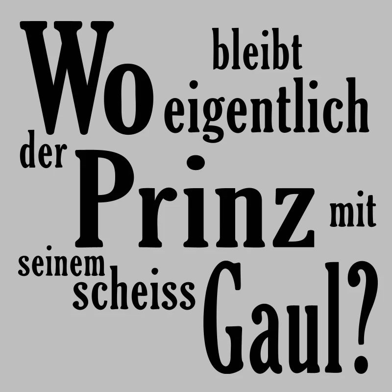 Wo bleibt eigentlich der Prinz