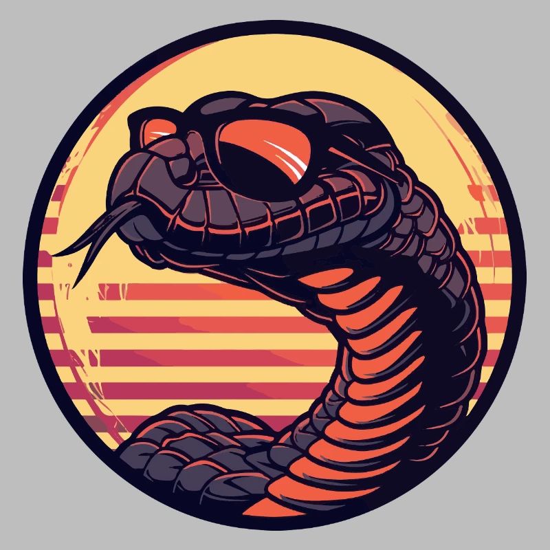 Snake Cobra Comic Cool