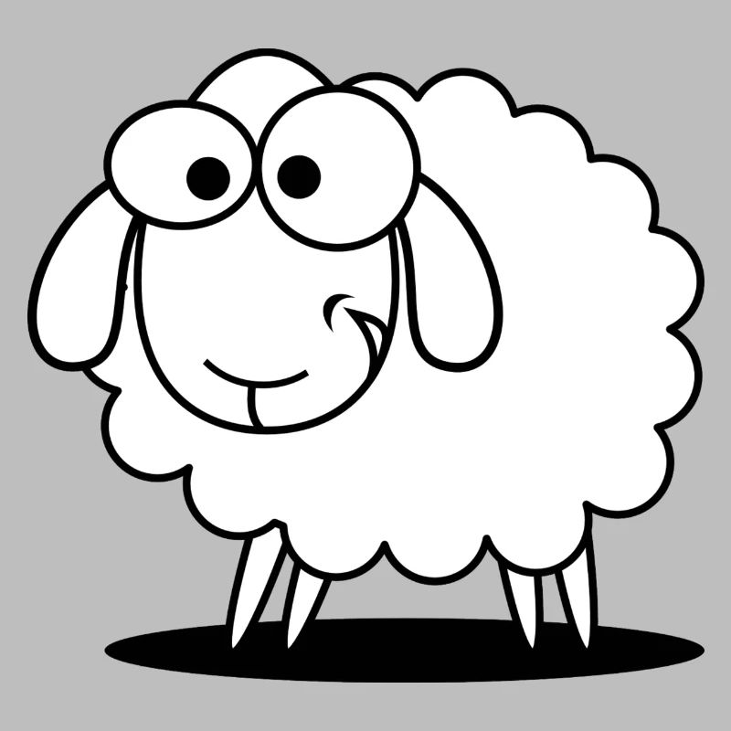 Witziges Schaf