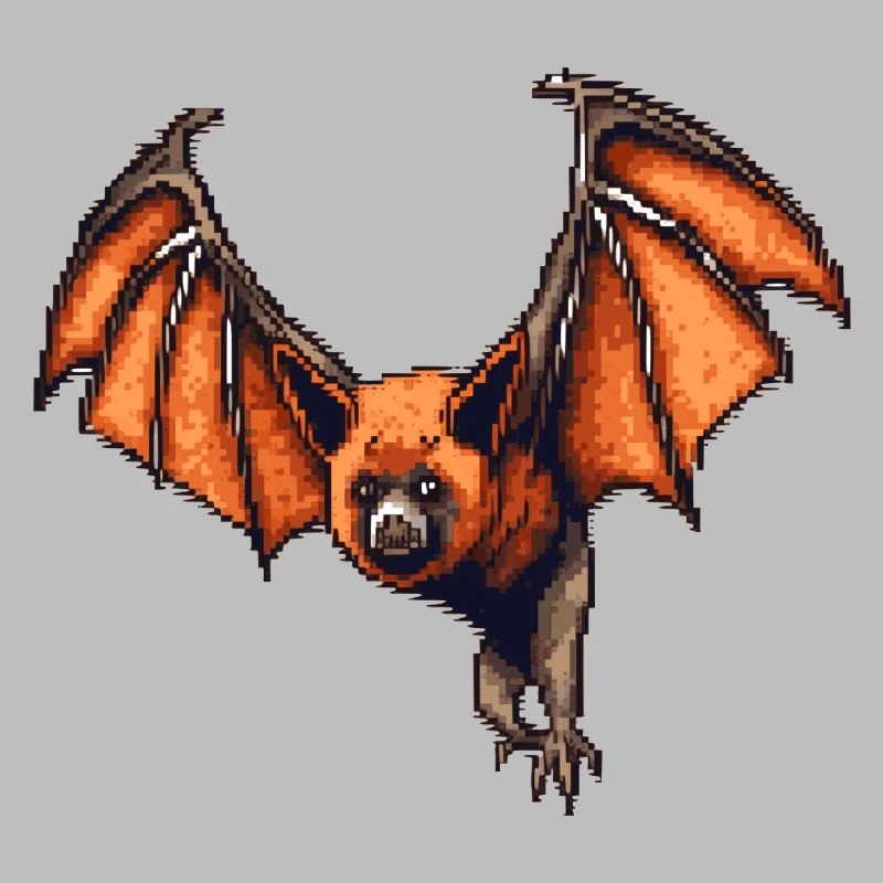 Flying fox dans de vieux graphismes rétro 16 bits