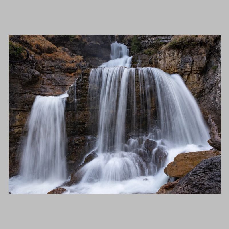 Chute d’eau d’évasion de vache
