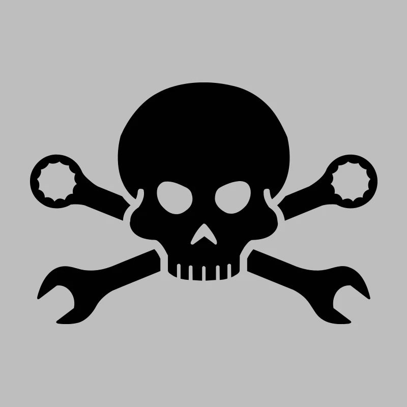 Skull'n'Tools Pirate Skull