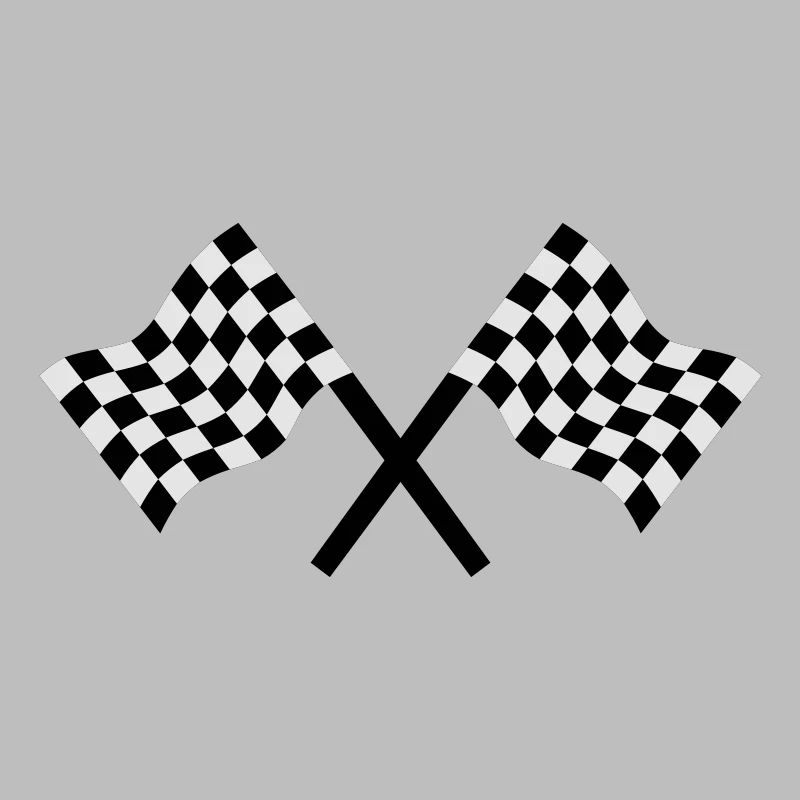 la course automobile, le pavillon, de commencer,