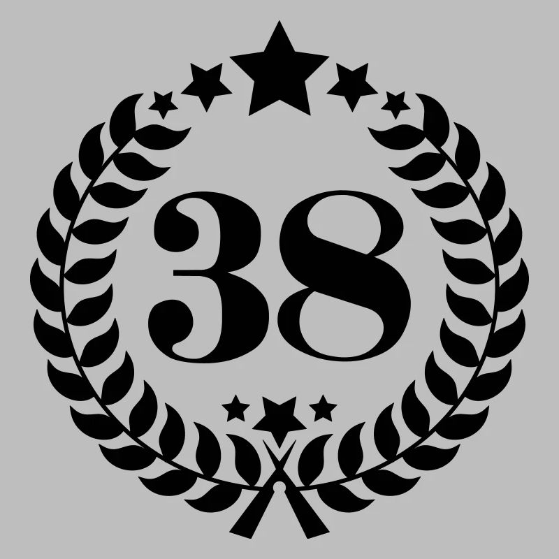 38ter numéro de bague d'anniversaire 38 Ans