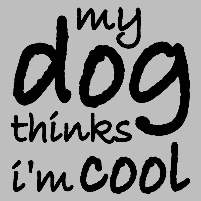 Dog thinks im cool