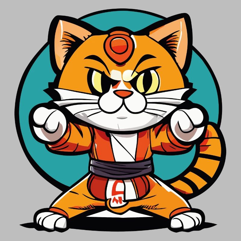 Ninja Katze Karate Kitty