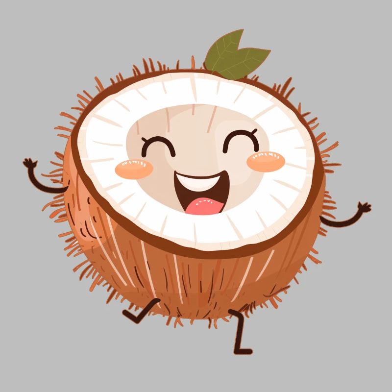 Co Nut, Cute Nut, Coconut