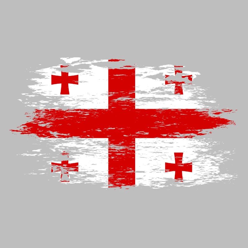 Drapeau géorgien utilisé