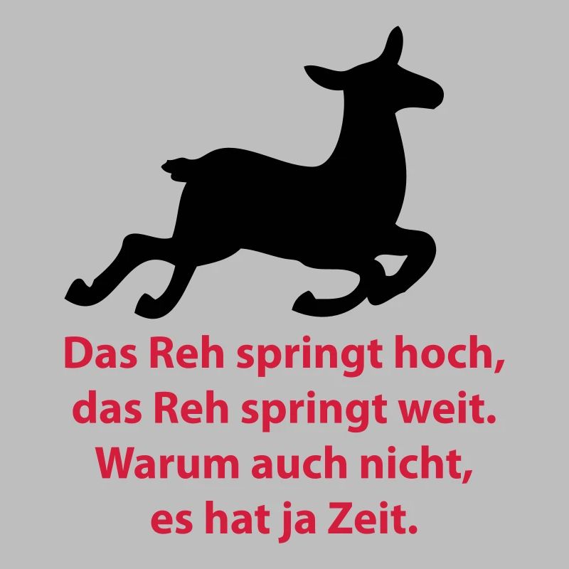 Das Reh springt hoch, das Reh springt weit