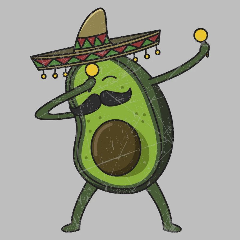 Avocado - Dab Pose - Dabbing - Geschenk