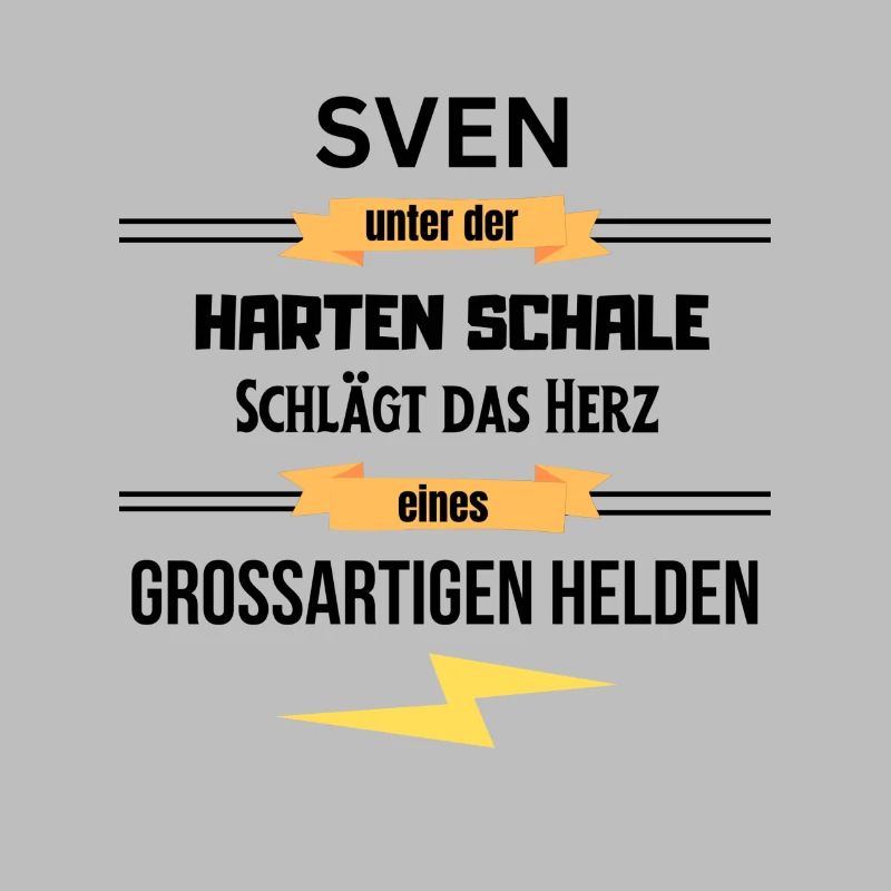 Sven unter harte Schale eines Großartigen Helden
