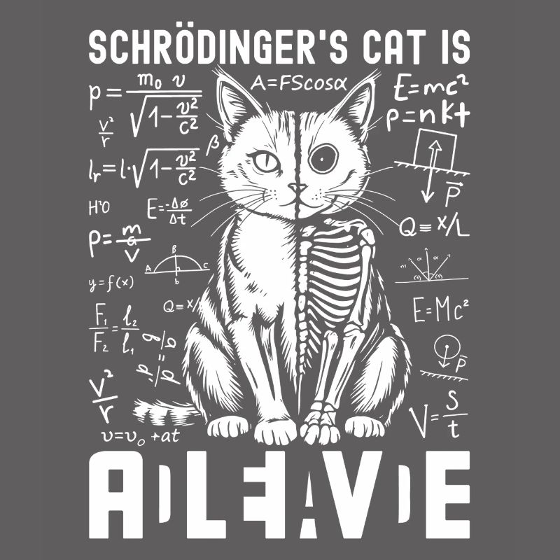 Le chat de Schrödinger mort et vif
