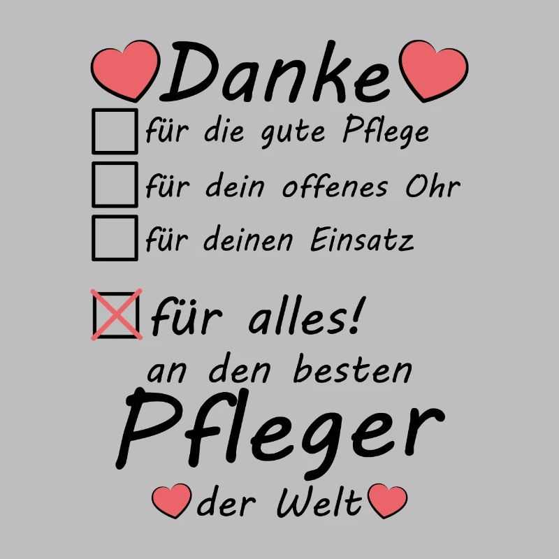 Danke sagen an bester Pfleger Abschiedsgeschenk