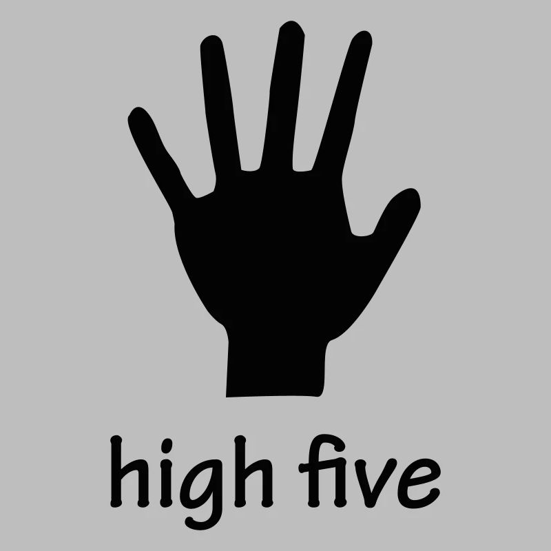 high five