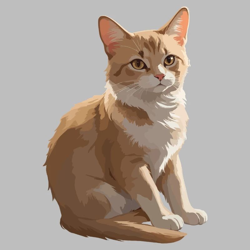 Chat mignon - Conception de chat de compagnie