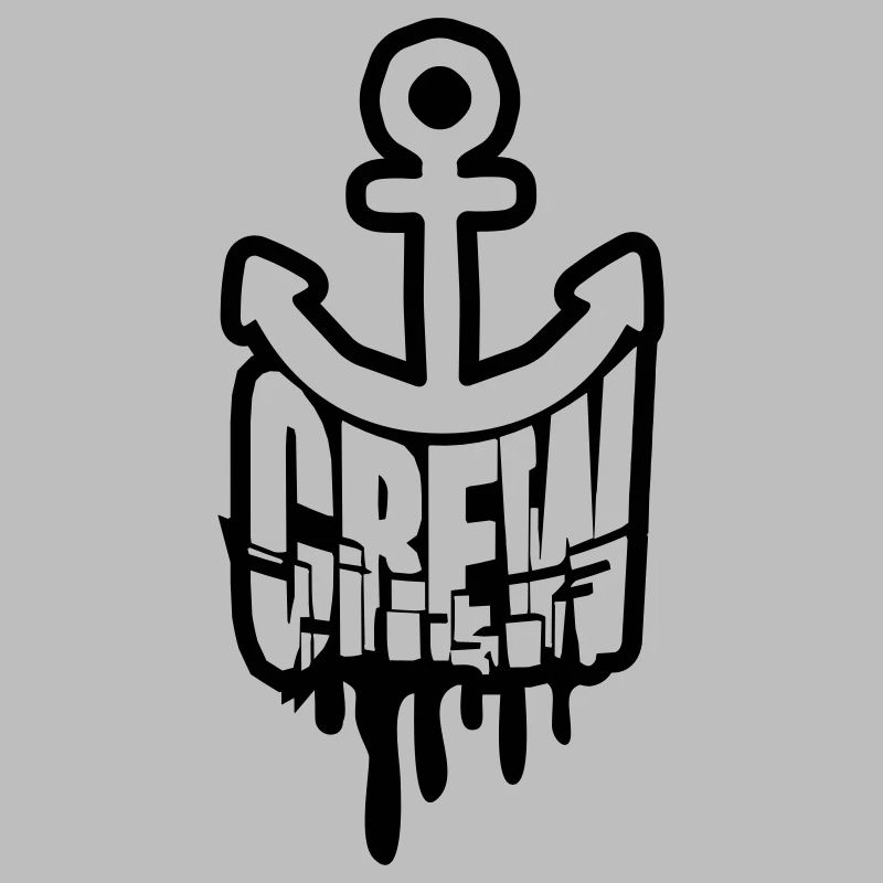 Crew Anker Graffiti Stempel