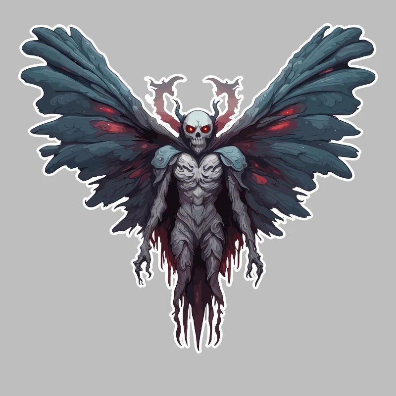 Mothman / Moth / Insect / Mythical Creature / Flutter