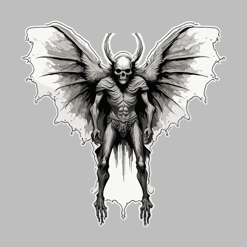 Mothman / Moth / Insect / Mythical Creature / Flutter