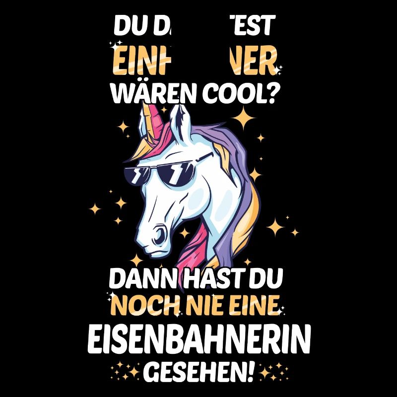 Eisenbahner Lokführer Eisenbahn Bahn Beruf Spruch