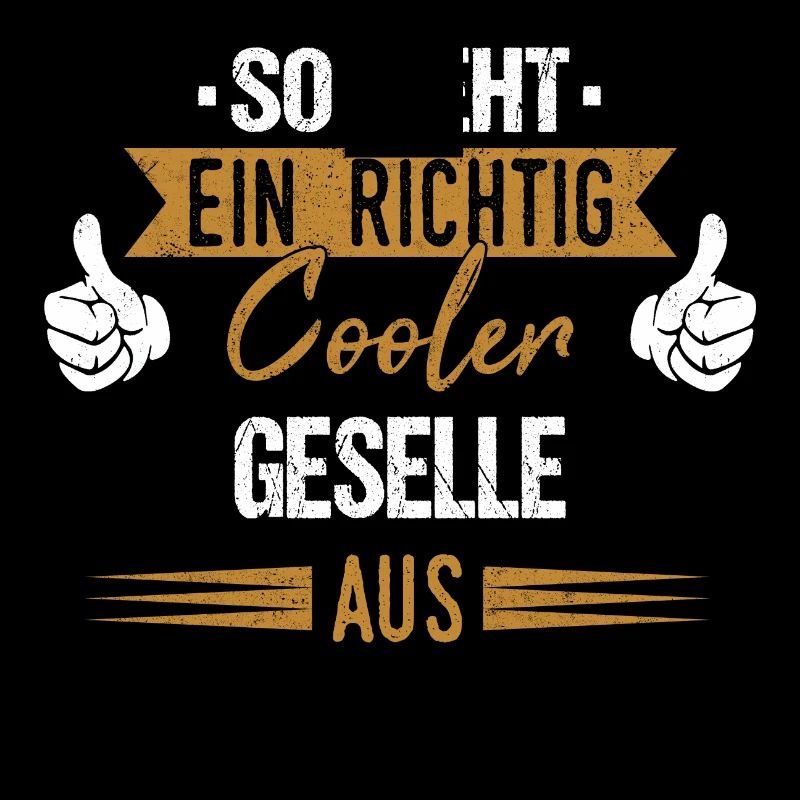 Geselle Gesellenprüfung Gesellen Beruf Spruch