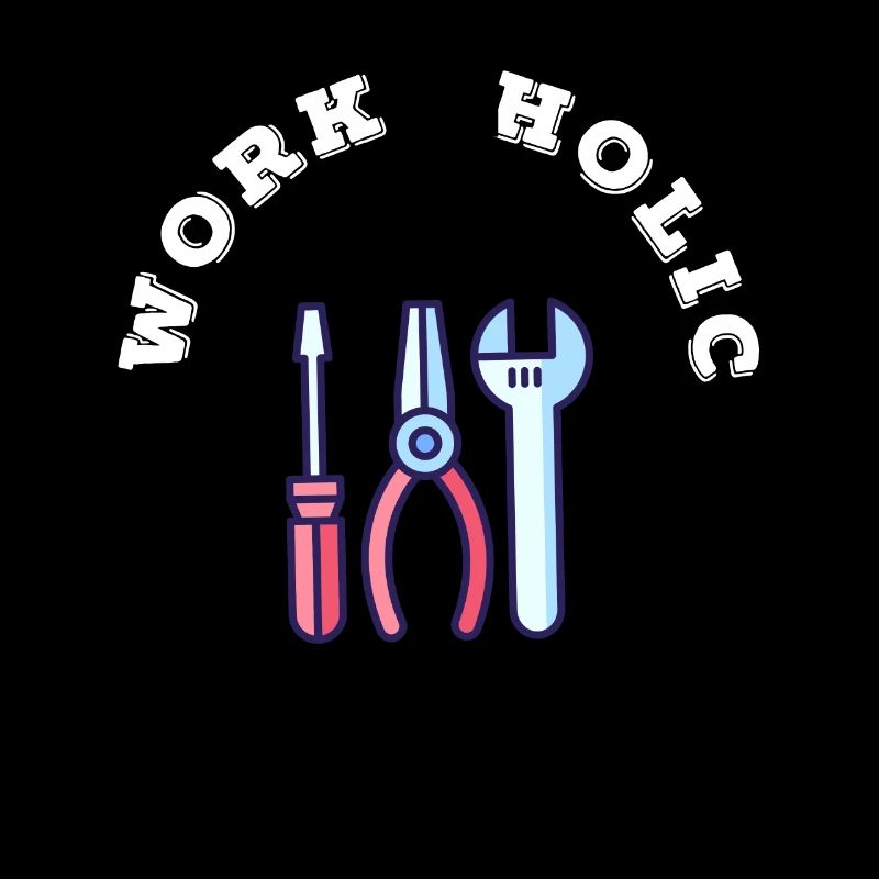 Ich bin Workaholic Geschenkidee Geburtstag