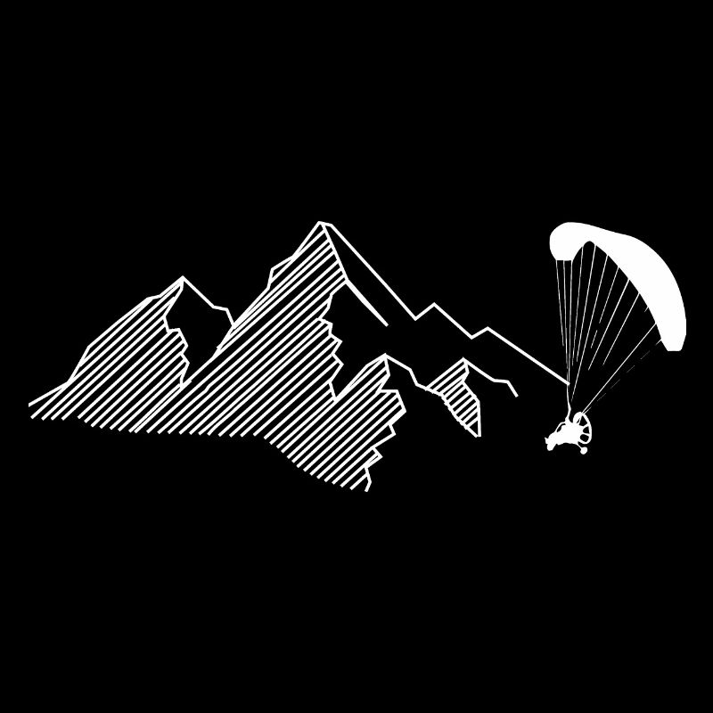 Berg - Gleitschirmfliegen - (7)
