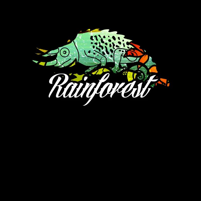 Chameleon rainforest tropics environmental protection jungle