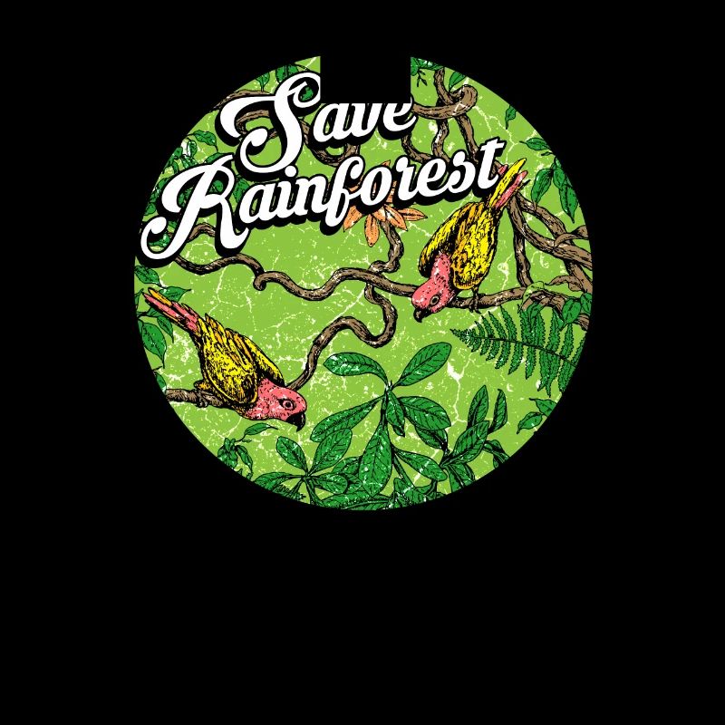 Rainforest tropics environmental protection birds jungle
