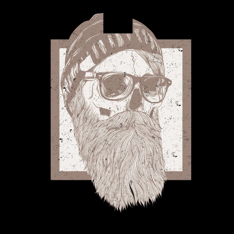 Barbe - Barbe, crâne