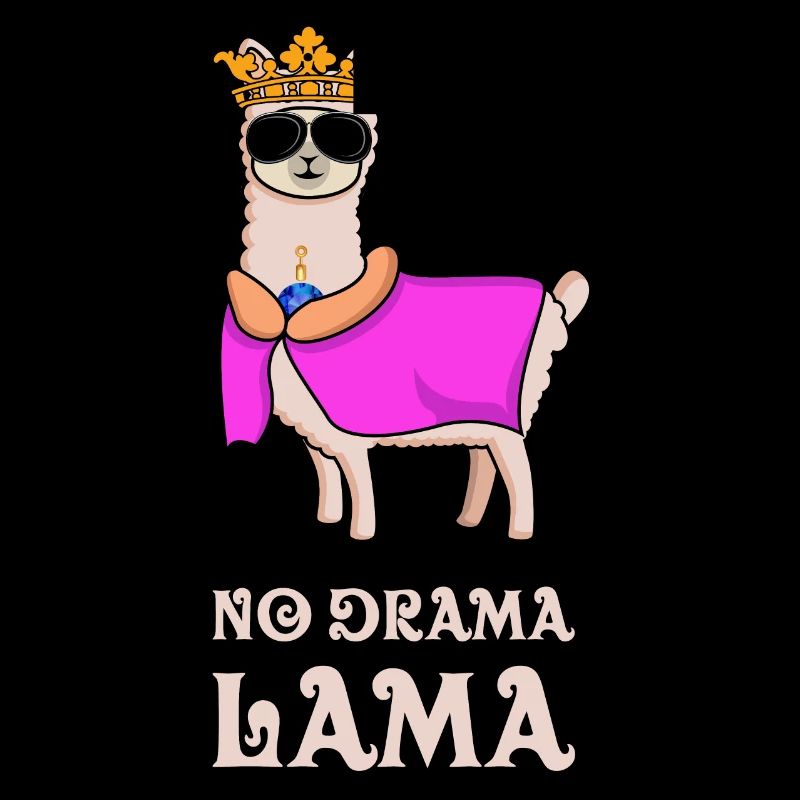 Pas de drame Lama Dramaqueen Gift