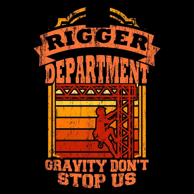 Rigger Stagecrew Crew Rigging Event Geschenk