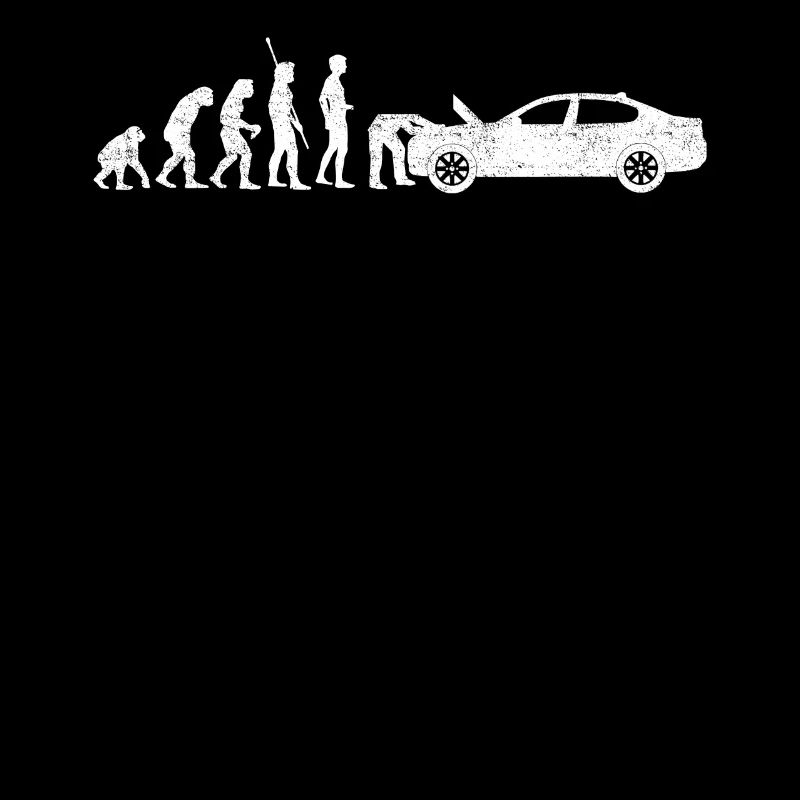 Evolution Auto Schrauber Automechaniker Geschenk