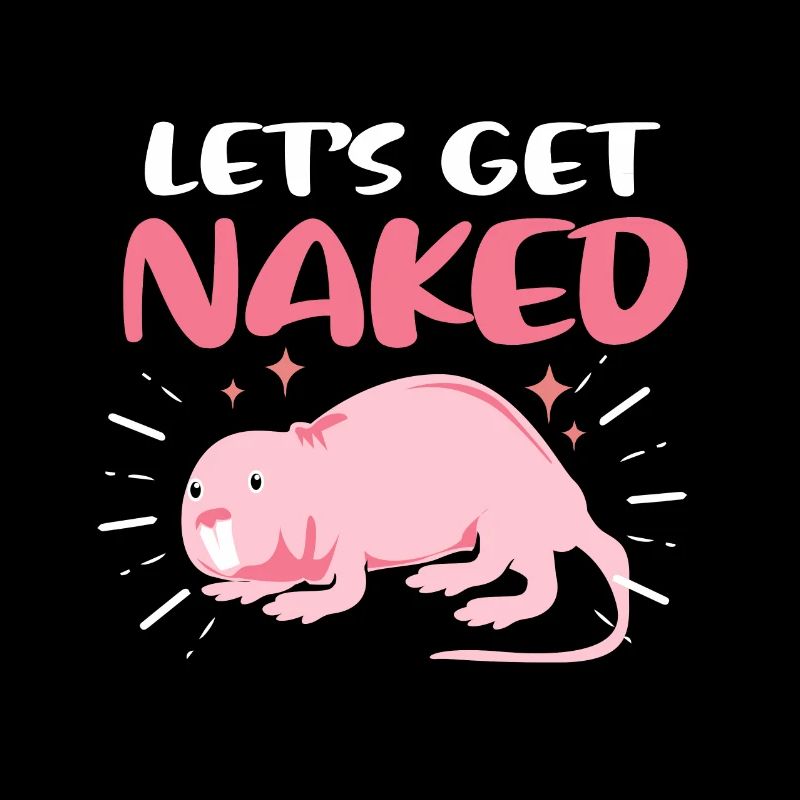 Naked Mole Rongeur Afrique de l’Est Tombes de sable Cadeau