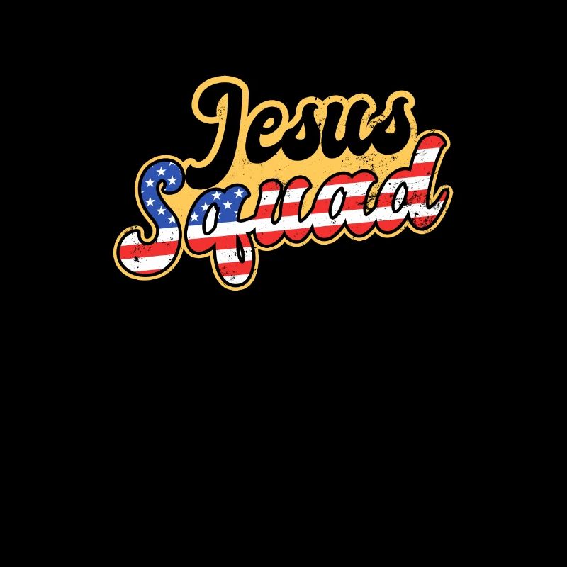 Drapeau de Jésus cadeau de l'équipe de Jésus