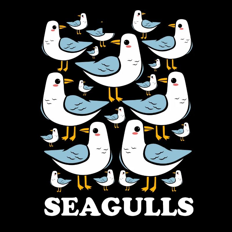 Möwe Geschenk Seevogel Moin Vogel Seeschwalbe
