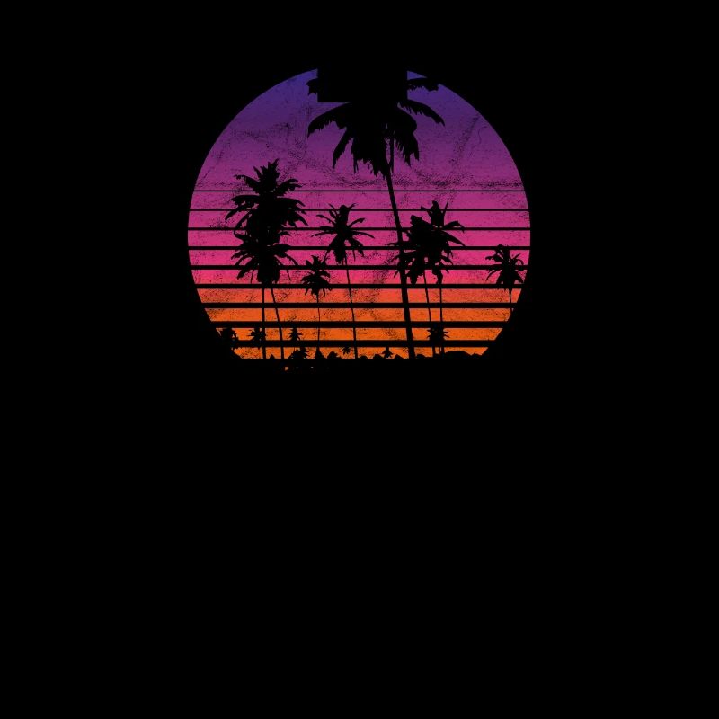 Synthwave Retrowave Ästhetischer Vintage Drive Laser