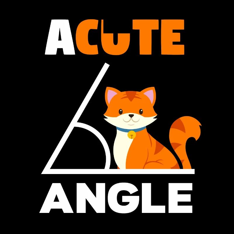 Cute angle cat math Math math teacher