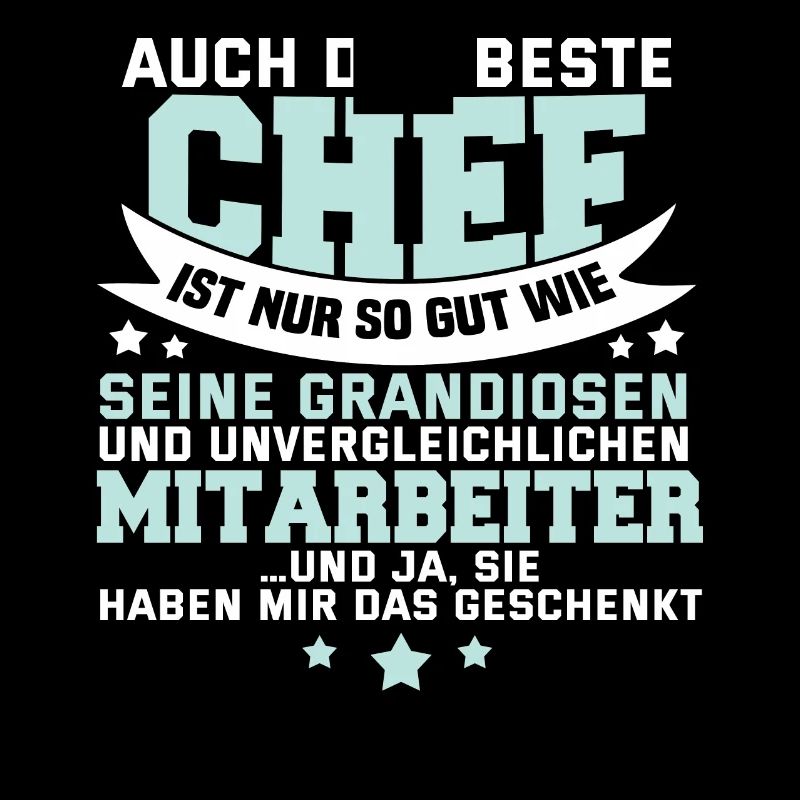 Lustig Chef Boss Mitarbeiter Beruf Spruch Geschenk