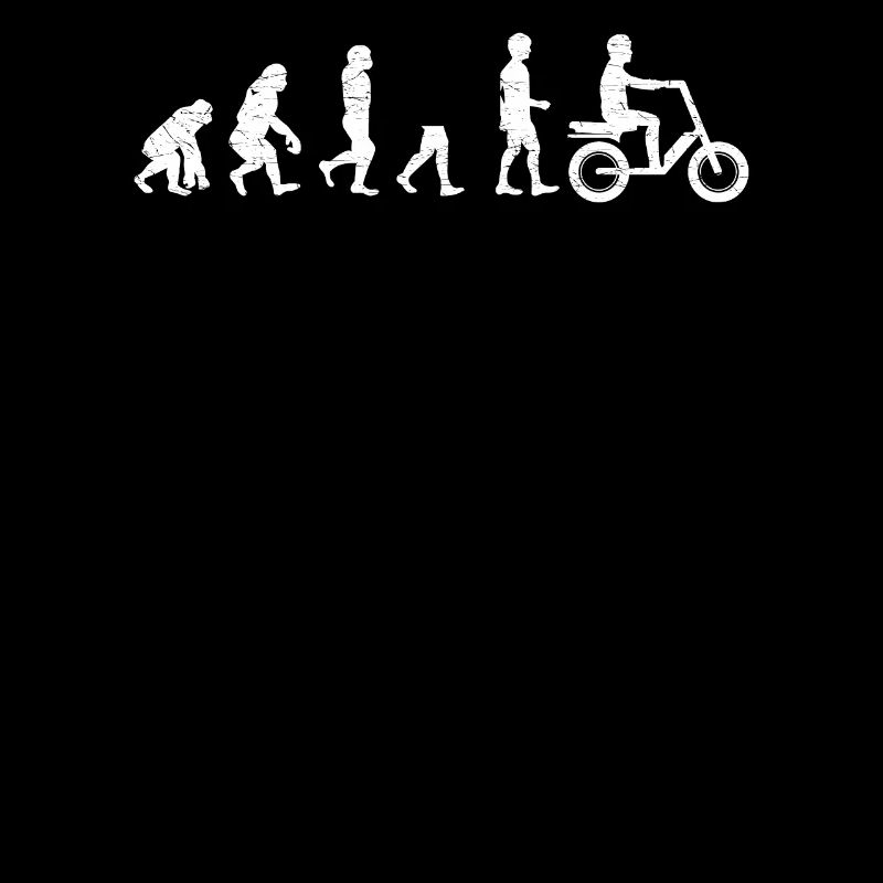 Chemise cadeau évolution cyclomoteur cyclomoteur