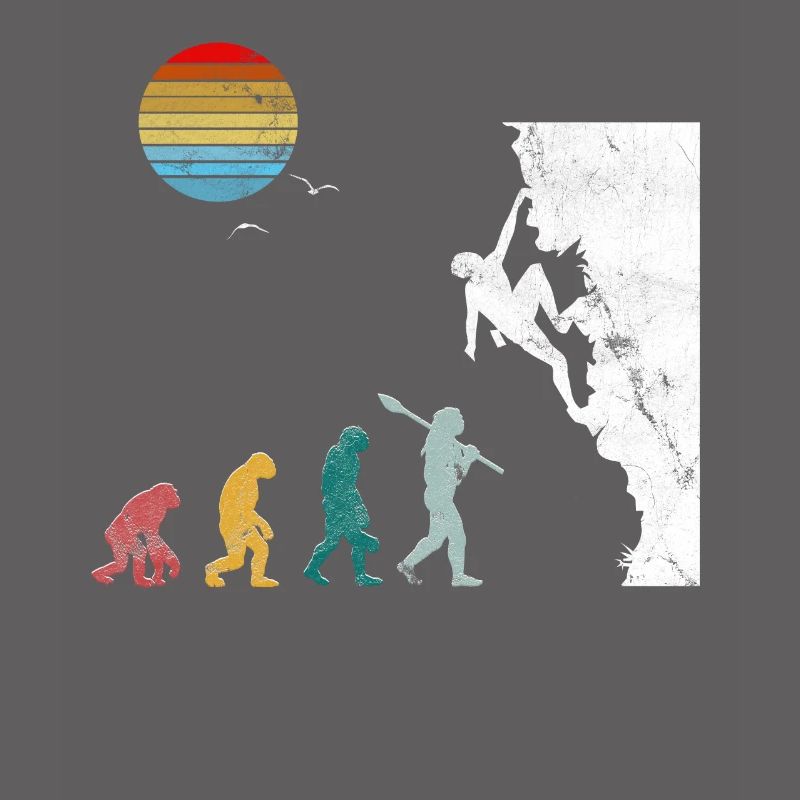 Bouldern Evolution Bergsteigen
