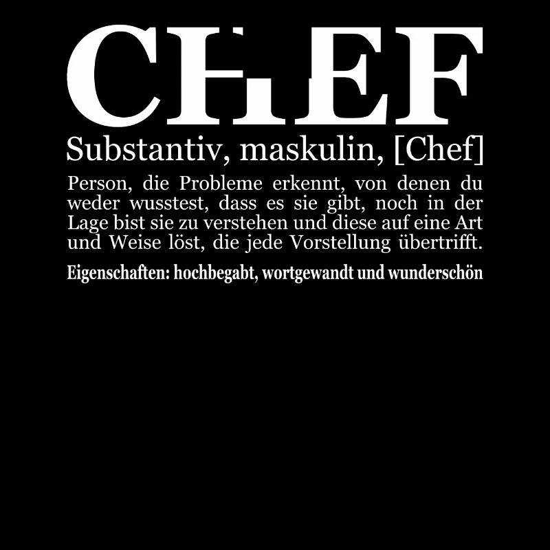 lustiges Chef Geschenk stolzer Chef Idee