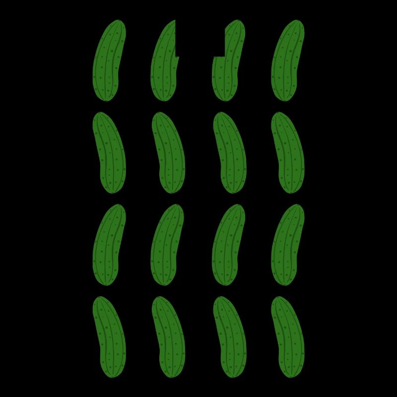 Cadeau de motif de concombre pour les fans de concombre et de concombre