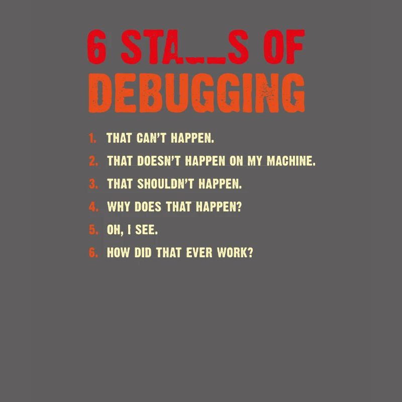 Développeur débogage Computer Scientist Geek Coder