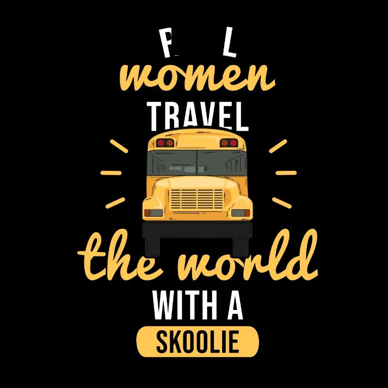 Skoolie Design für deine Ehefrau oder Freundin