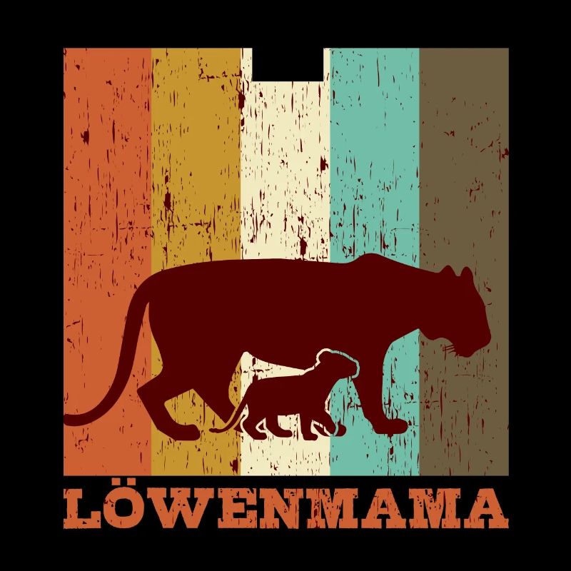 LÖWENMAMA Muttertag Mama Mami
