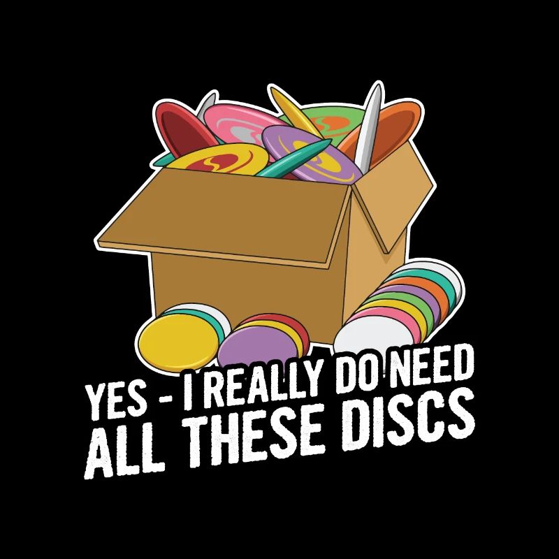 Discgolf sort pour un joueur de discgolf