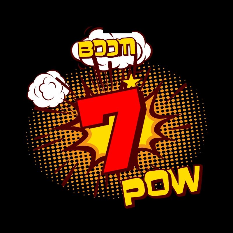 BD 7 ans anniversaire 7 ans garçons